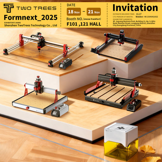 Formnext 2025 Preview: TwoTrees’ CNC & laser solutions