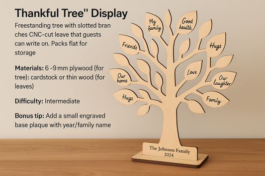 10 Thanksgiving Projects You Can Make on Your CNC Router