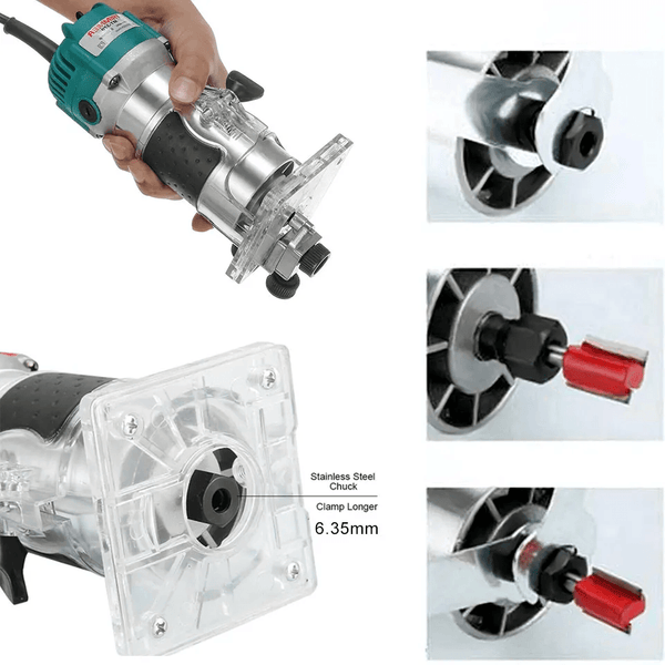 Juego de 15 piezas de fresas para enrutador de madera Twotrees
