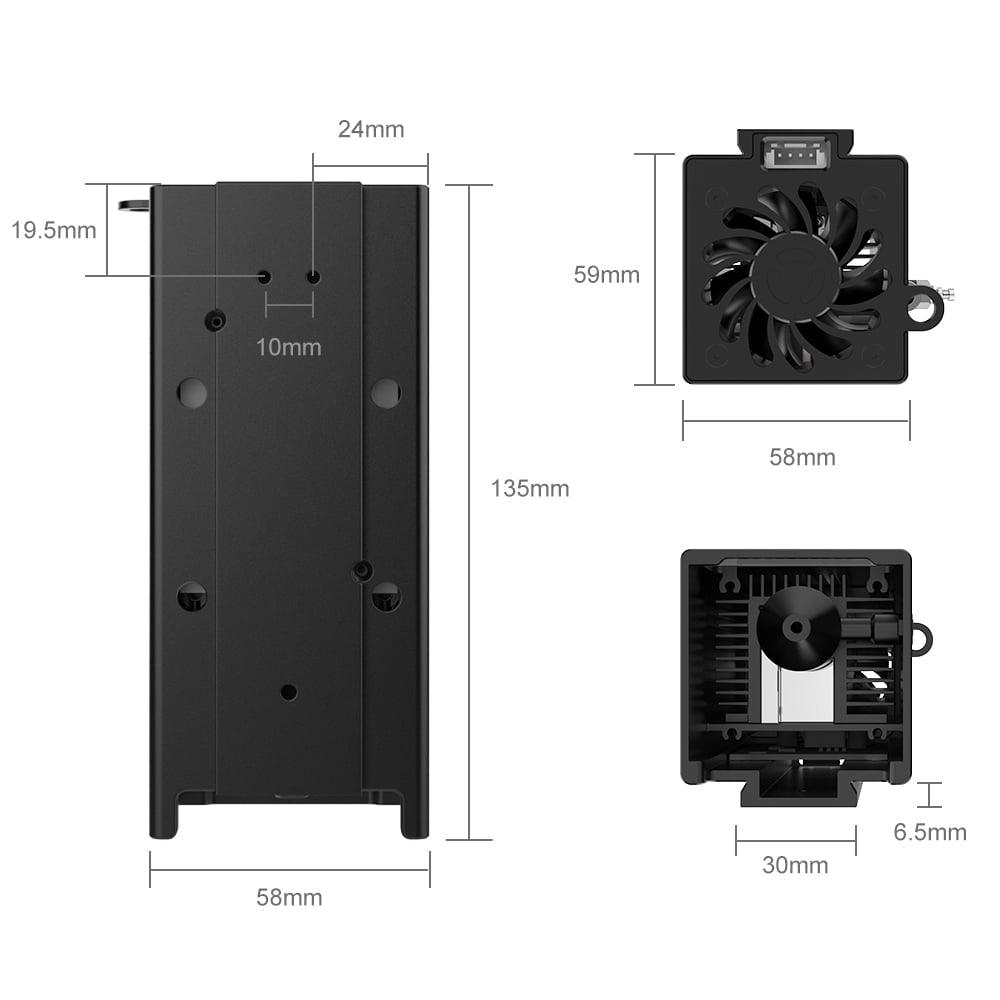 Twotrees 20W Laser Module Air Assist Laser for TS2 Laser Engraving Machine - TwoTrees Official Shop