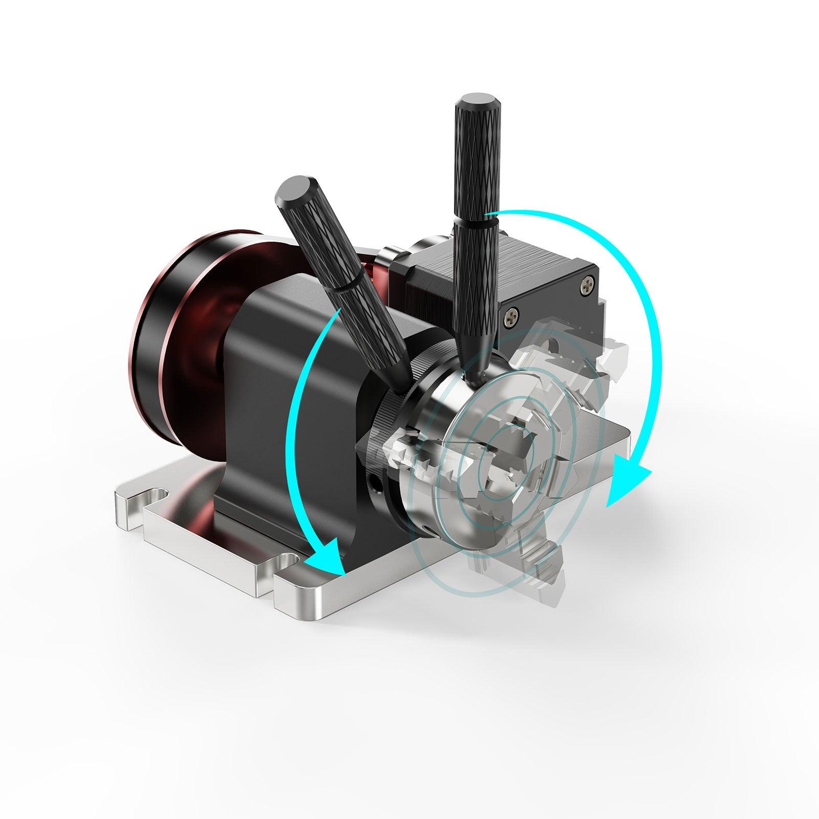 Twotrees 4th Axis CNC Rotary Module Kit for TTC450/TTC 450 PRO - TwoTrees Official Shop