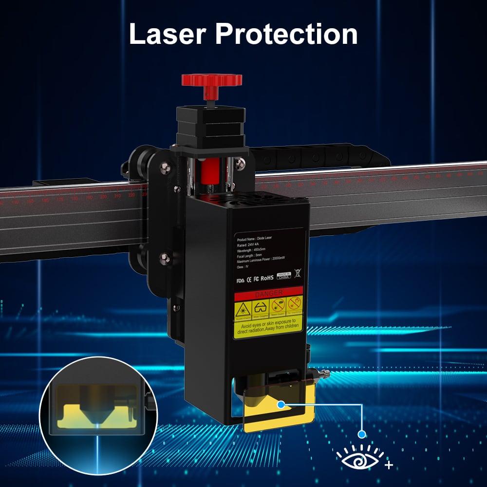 Twotrees 20W Laser Module Air Assist Laser for TS2 Laser Engraving Machine - TwoTrees Official Shop