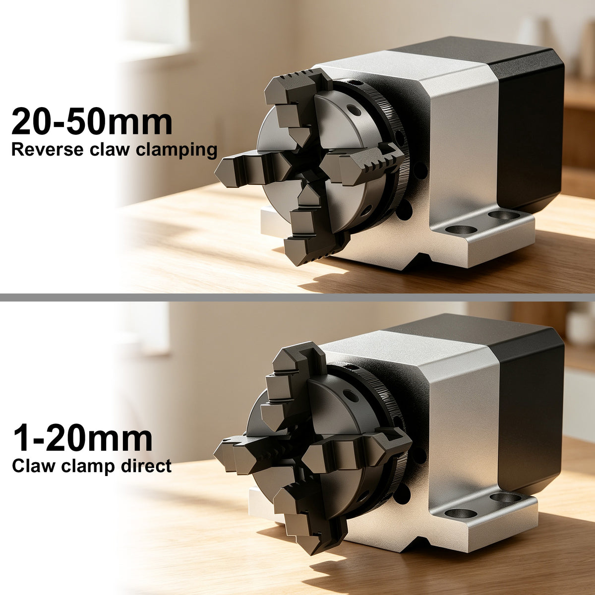 Twotrees 4th Axis CNC Rotary Module Kit for ED1