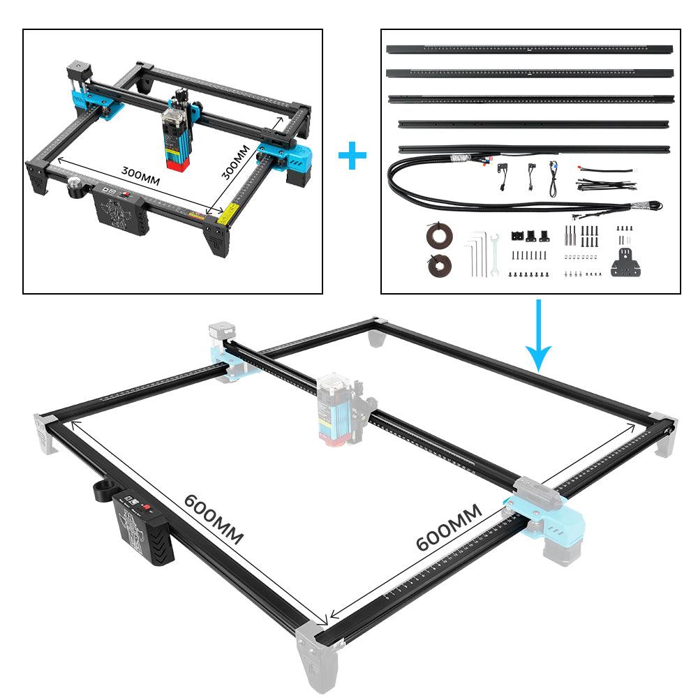 TTS Pro Extension Kit for 600 x 600 mm Projects | TwoTrees