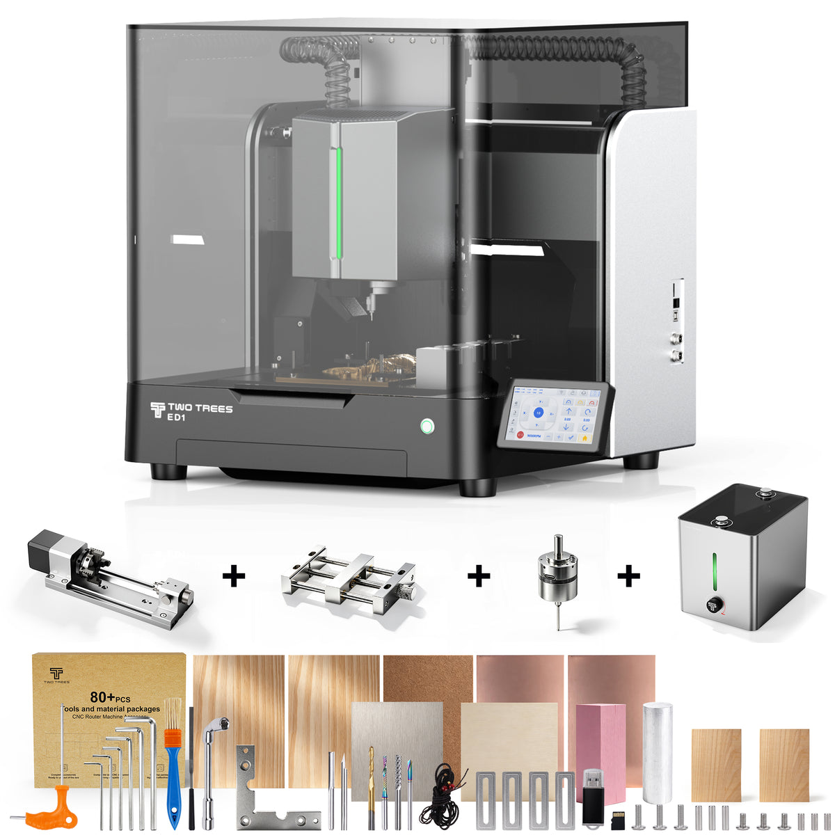 Twotrees ED1 Enclosed Desktop CNC Router Machine
