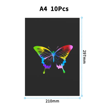 Máquina de grabado láser Twotrees Conjunto de papel para dibujo con degradado de color DIY
