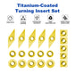 Twotrees TiN Coated Tungsten Cutters Insert Set