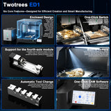 【Pre-sale】Twotrees ED1 Enclosed Desktop CNC Router Machine