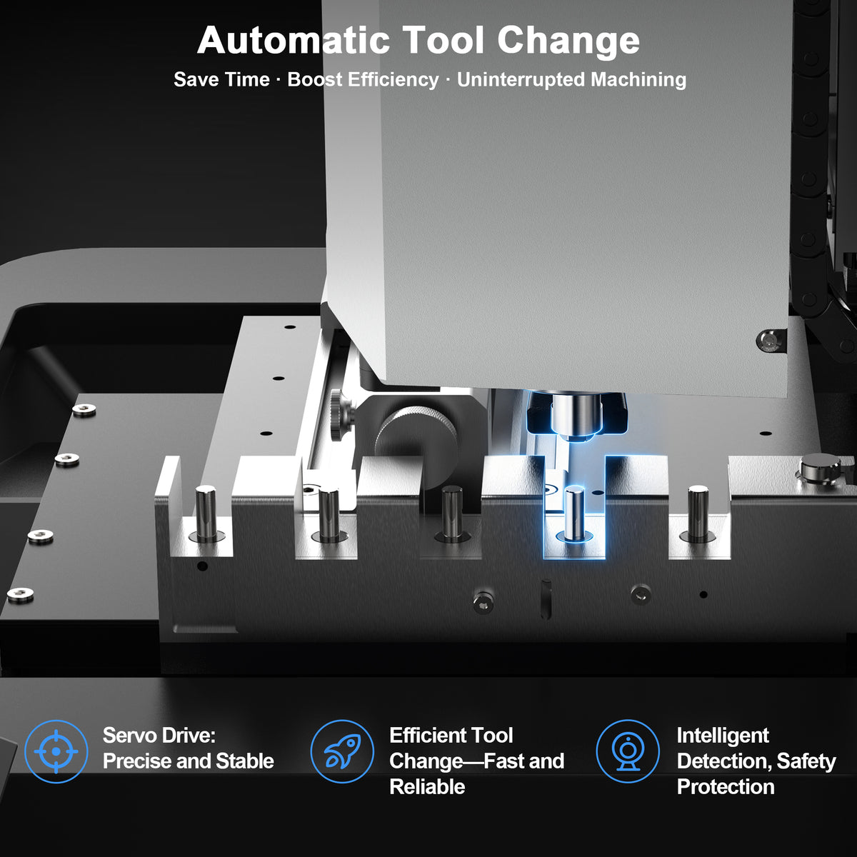 Twotrees ED1 Enclosed Desktop CNC Router Machine