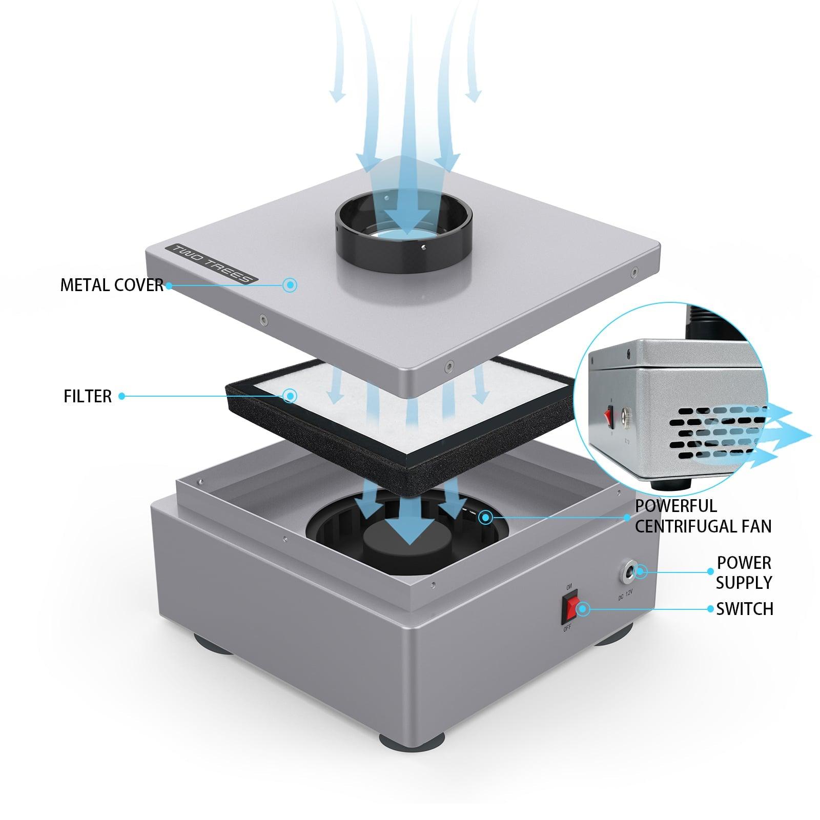 Twotrees Laser Smoke Absorber Purifier solder For Laser Engraving Machine - TwoTrees Official Shop