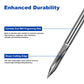 Twotrees Solid Carbide 2 Flute Straight Flat Bottom V-Bit Set 3PCS