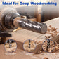 Twotrees HRC55 Härte | Wolframkarbid | 3-schneidiger Schaftfräser (5 Stück)