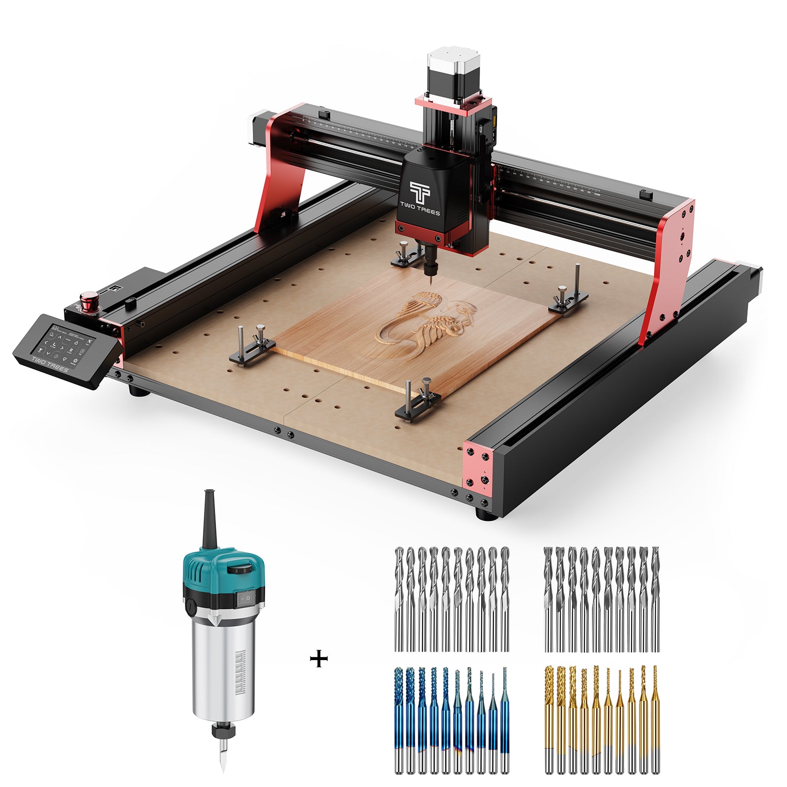 Máquina CNC Router Twotrees TTC450 PRO (Envio Direto UE EUA, IVA Inclu
