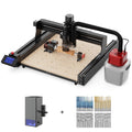 Twotrees TTC450 Macchina Router CNC + Modulo Laser da 20W + Motore da 500W + Modulo del 4° Asse + Aspirapolvere + Frese
