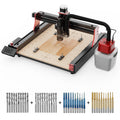 Twotrees TTC450 PRO Macchina CNC Router + Motore 500W + Aspirapolvere + Frese