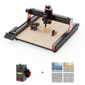 Twotrees TTC450 PRO Macchina CNC Router + Modulo Laser TC20 + Motore 500w + 4° Asse CNC Rotativo + Frese
