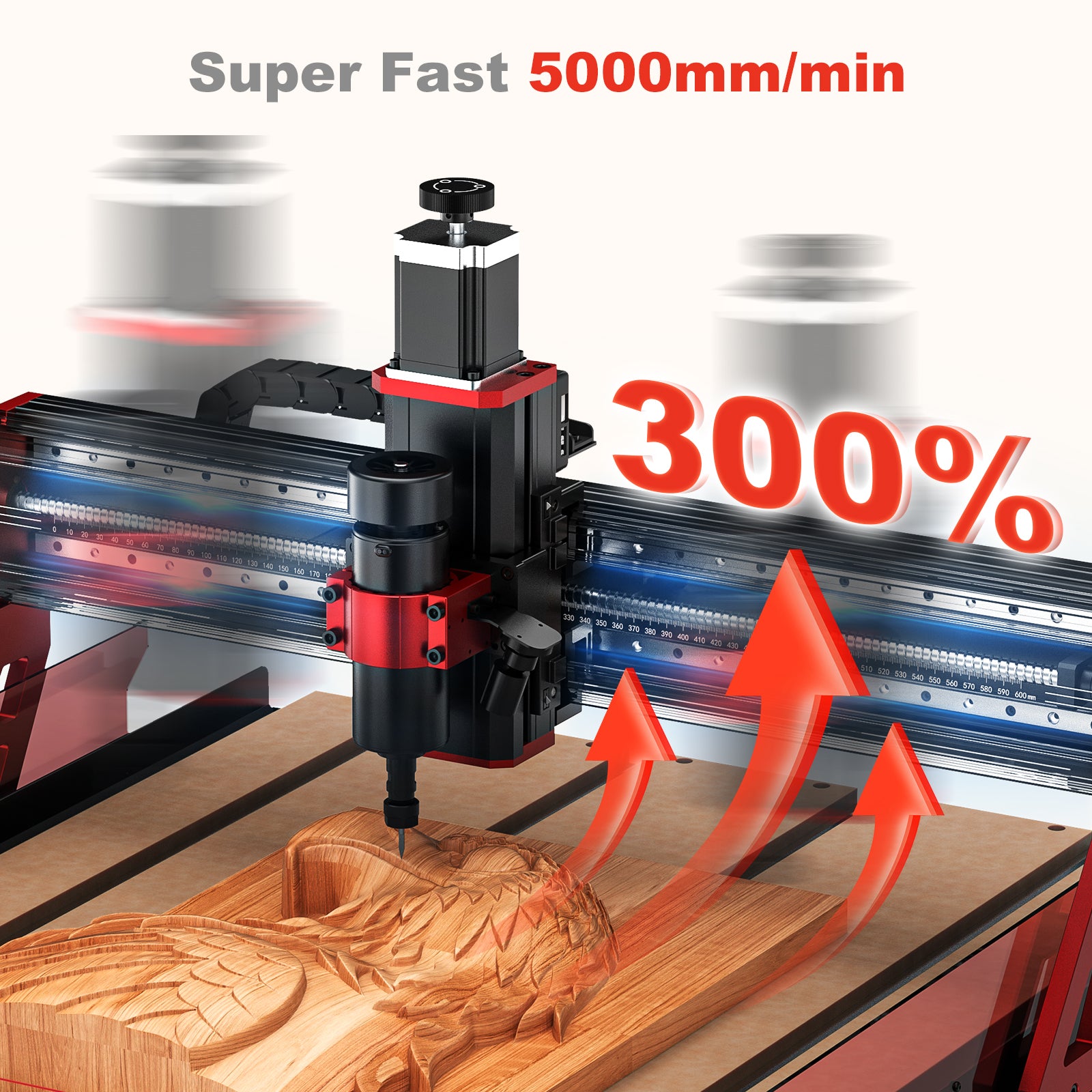 Twotrees TTC6050 CNC Router Machine for Desktop Engraving