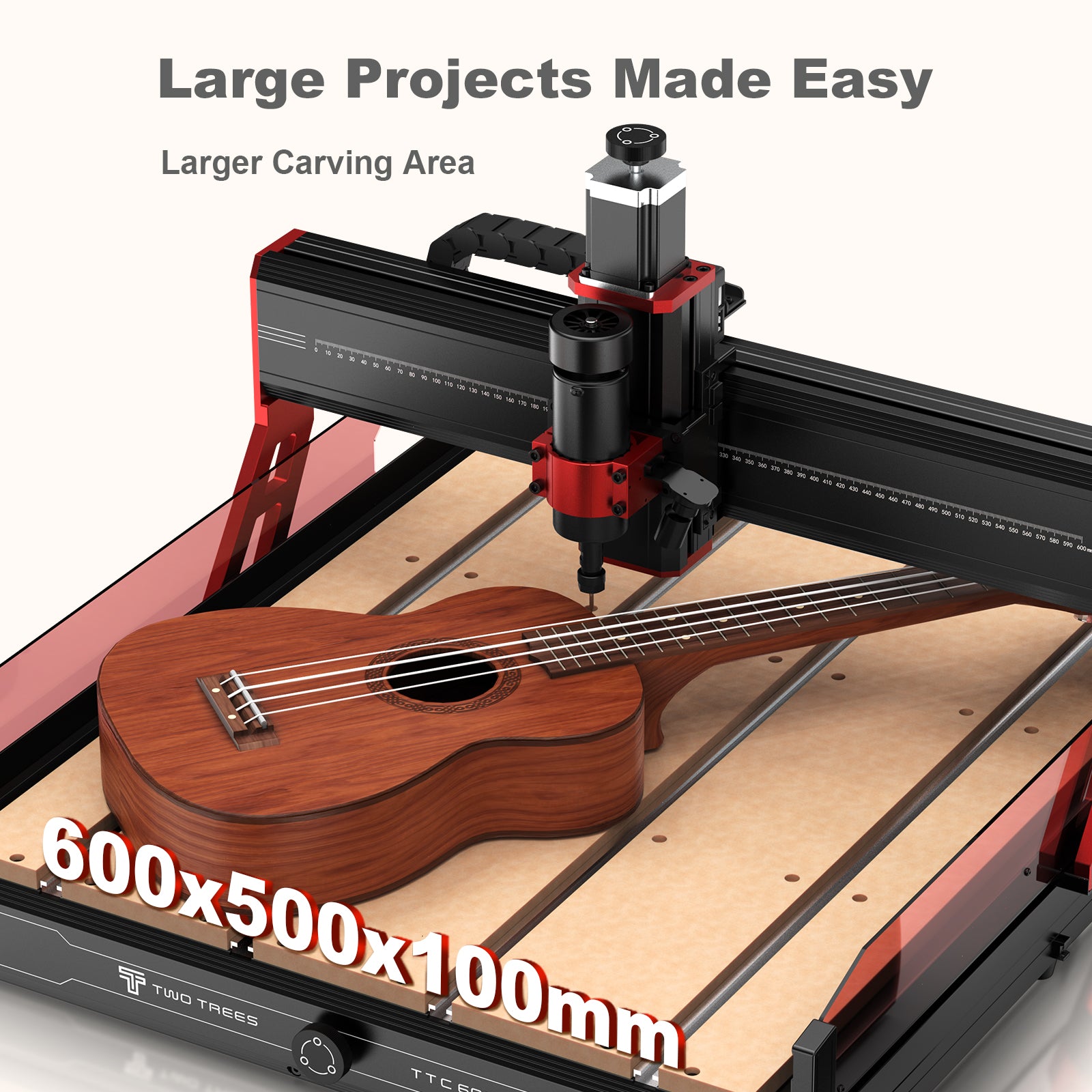 Twotrees TTC6050 CNC Router Machine for Desktop Engraving