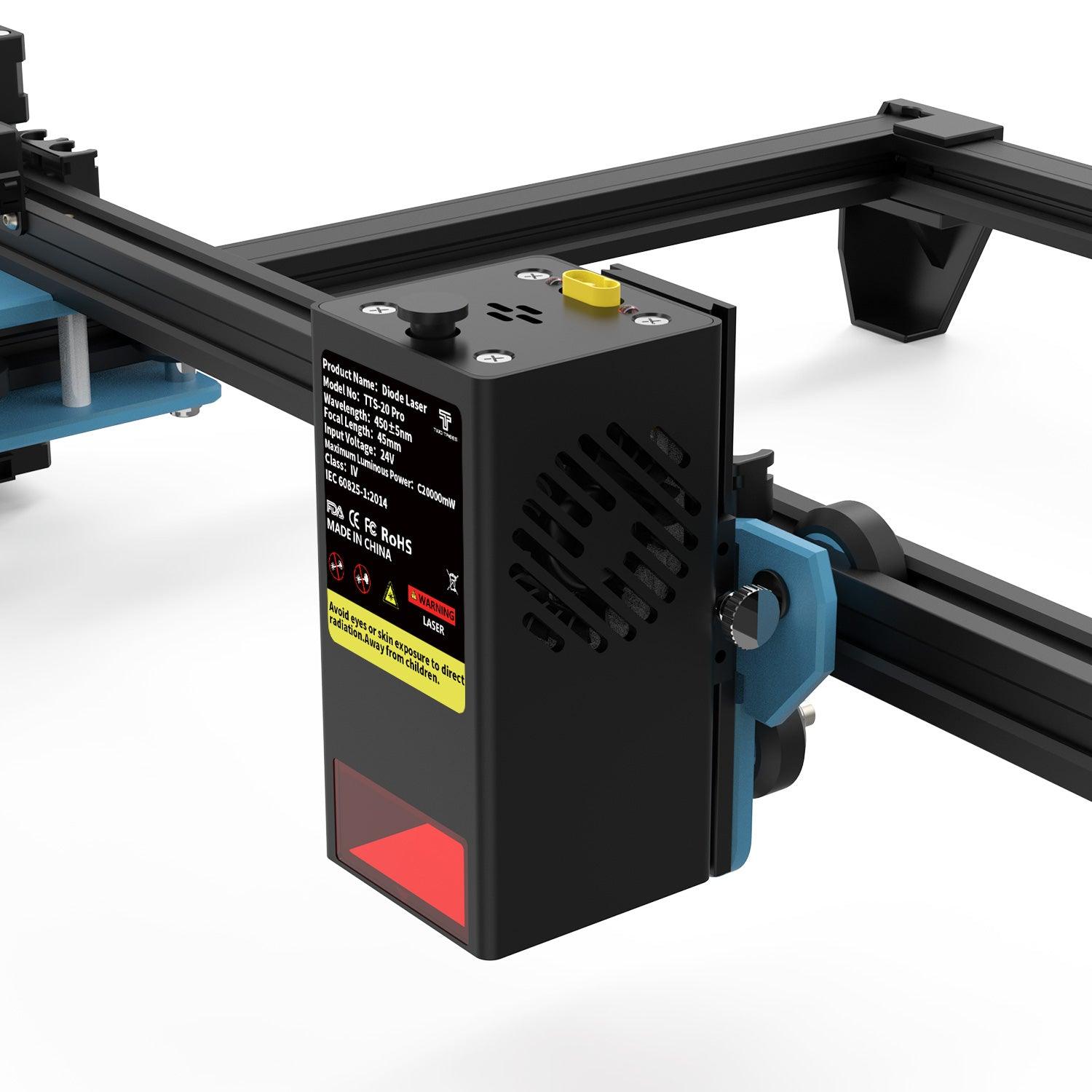 Twotrees TTS-20 Pro Máquina de grabado láser de 20W