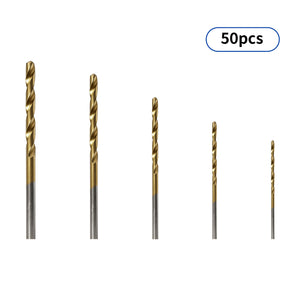 Conjunto de brocas revestidas a titânio Twotrees | Conjunto de 50