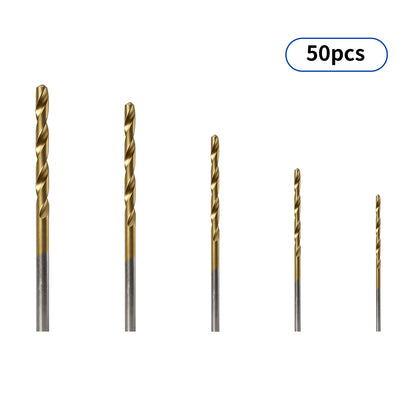 Twotrees Titanbeschichteter Bohrersatz | 50er-Set