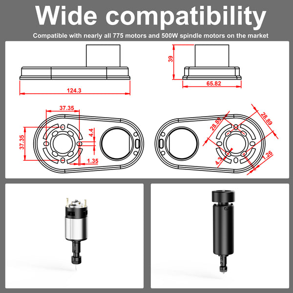 Kit de Aspiradora CNC Twotrees Monster (M1)